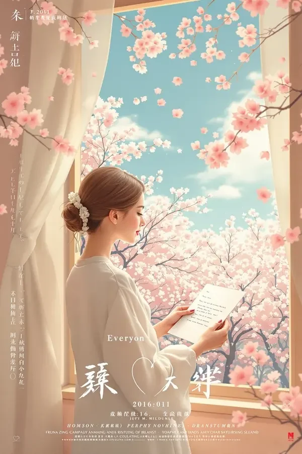 春日情书 电影海报