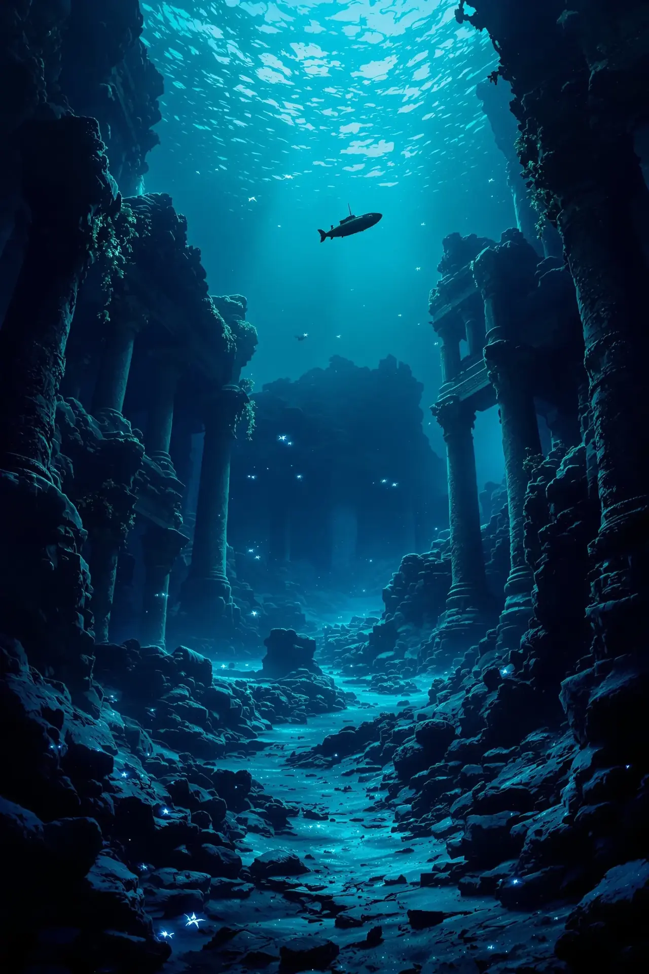 深海回声 电影海报